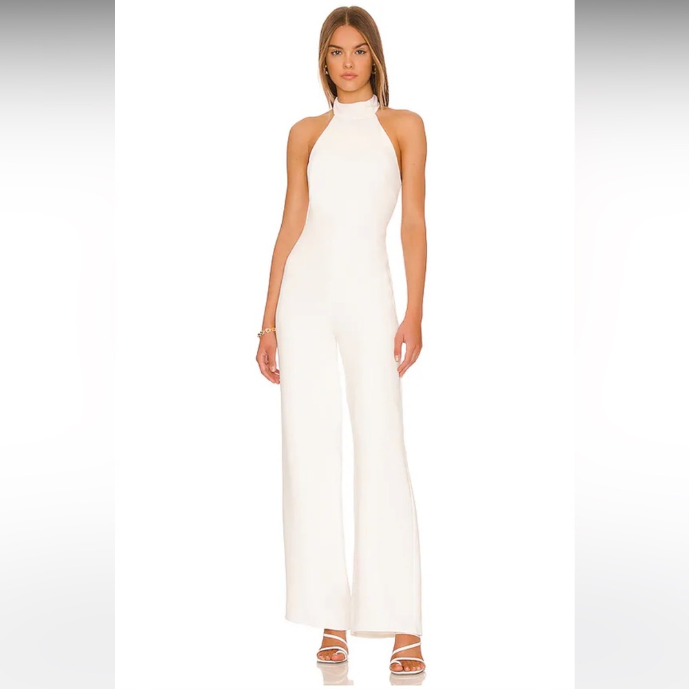 Heather Jumpsuit in White Lovers and Friends
